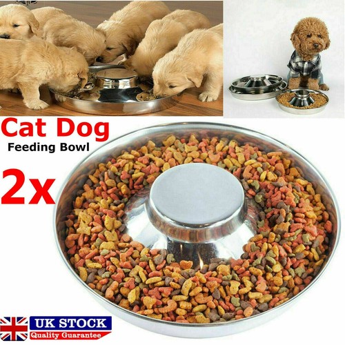 Stainless steel pet dog - 2x,