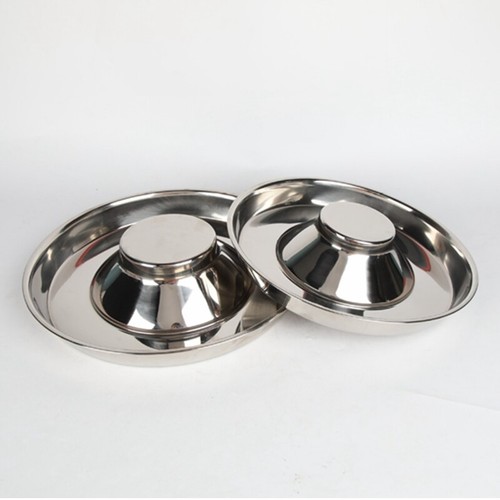 Feeder bowl stainless dish - feeder,